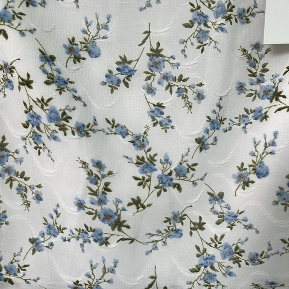 Jessakae Blue Floral Dress NWT size medium - Picture 4 of 5